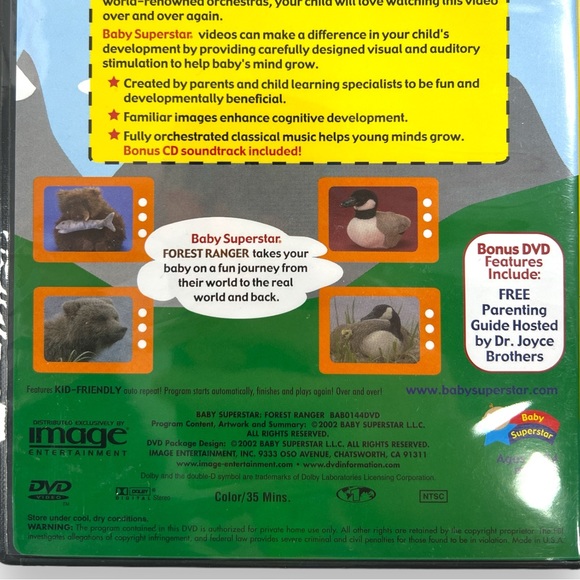 Police Patrol Easter Bunny & Baby Superstar Forest Ranger Family Kids DVD 2-Pack - Picture 9 of 10